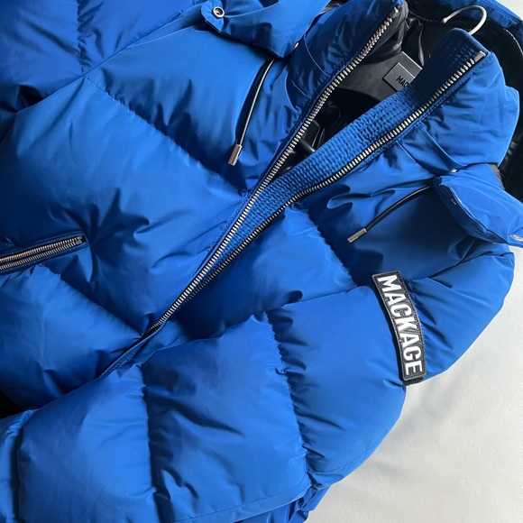 MACKAGE Women’s Aubrie Down Bomber Jacket - Picture 3 of 4